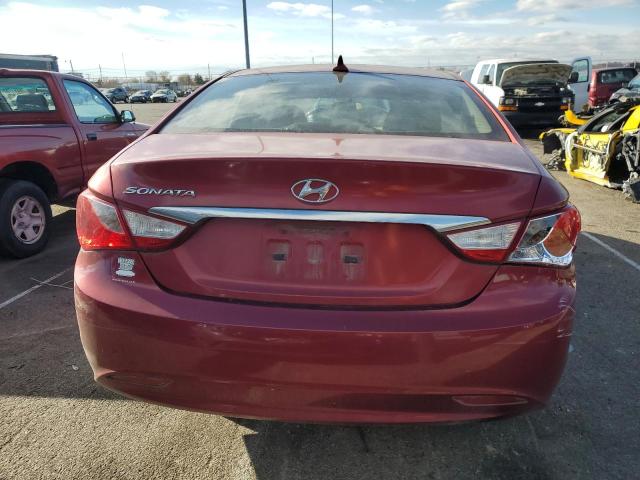 5NPEB4AC4BH054309 - 2011 HYUNDAI SONATA GLS MAROON photo 6