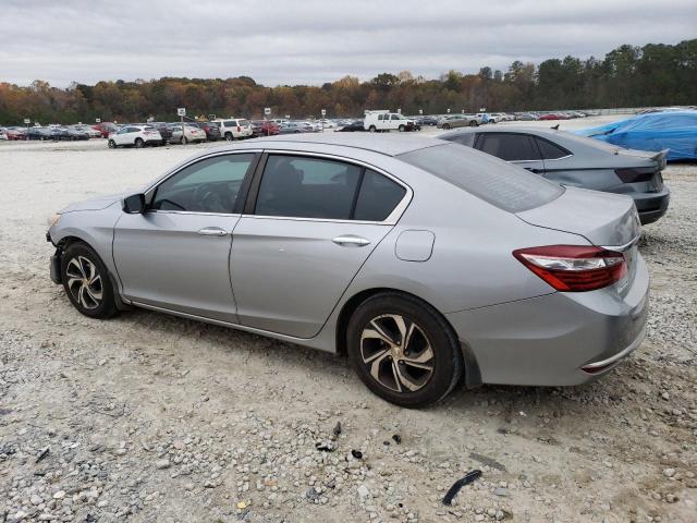 1HGCR2F35GA012358 - 2016 HONDA ACCORD LX GRAY photo 2