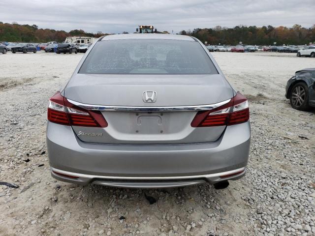 1HGCR2F35GA012358 - 2016 HONDA ACCORD LX GRAY photo 6