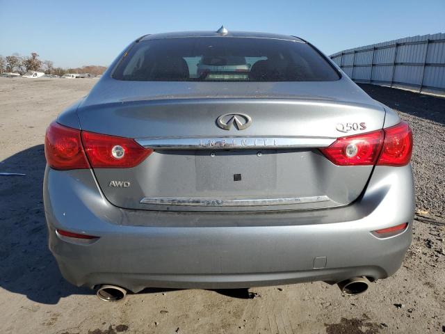 JN1BV7ARXEM682582 - 2014 INFINITI Q45 BASE GRAY photo 6