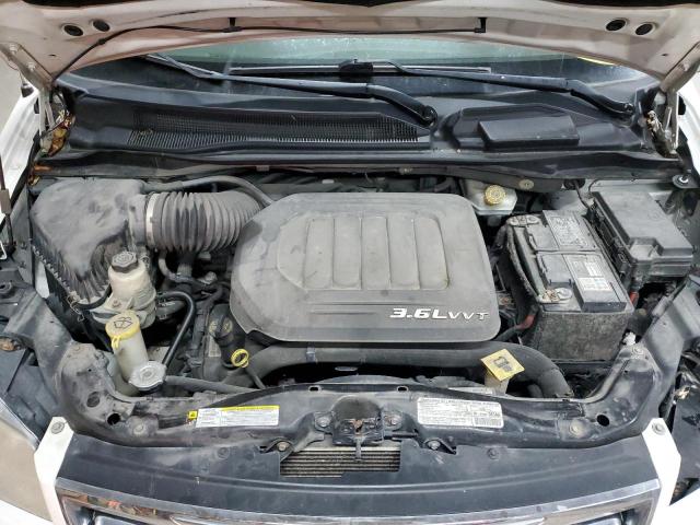 2C4RC1CG1DR558724 - 2013 CHRYSLER TOWN & COU TOURING L WHITE photo 12