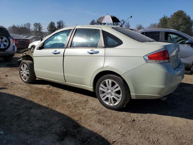 1FAHP3HN6BW120486 - 2011 FORD FOCUS SEL GREEN photo 2