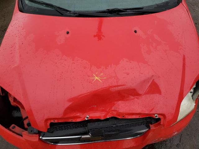 KL1TD56E69B402597 - 2009 CHEVROLET AVEO LS Czerwony zdjęcie 11