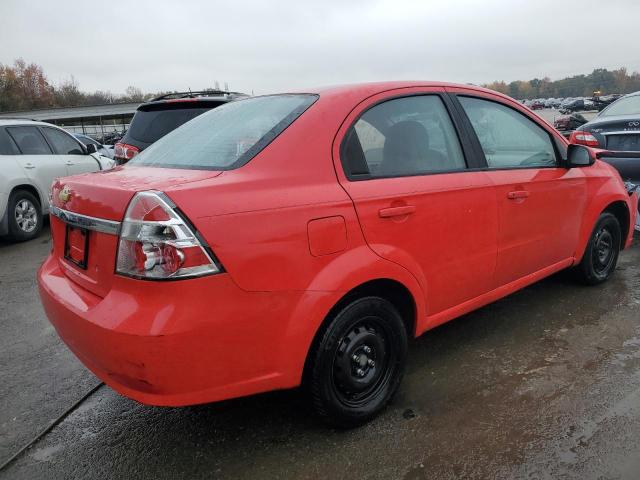 KL1TD56E69B402597 - 2009 CHEVROLET AVEO LS RED photo 3