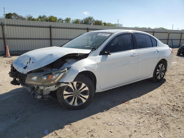 1HGCR2F3XDA254624 - 2013 HONDA ACCORD LX WHITE photo 1