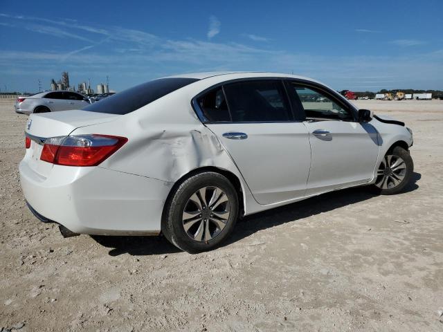 1HGCR2F3XDA254624 - 2013 HONDA ACCORD LX WHITE photo 3