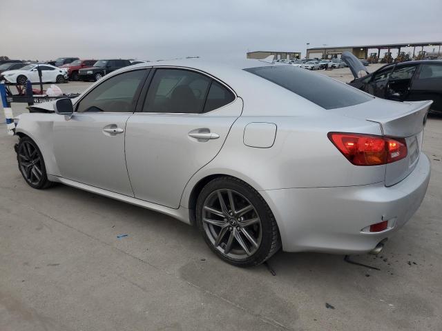 JTHBK262685068260 - 2008 LEXUS IS 250 SILVER photo 2