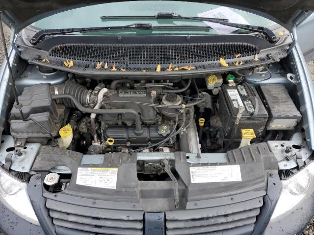 1D4GP24R45B366492 - 2005 DODGE GRAND CARA SE BLUE photo 12