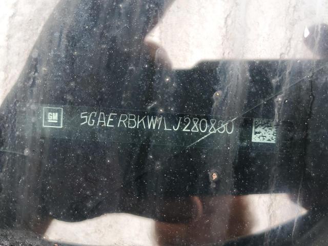 5GAERBKW1LJ280830 - 2020 BUICK ENCLAVE ESSENCE Սև լուսանկար 13