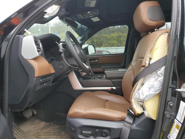 5TFMA5DB5PX079724 - 2023 TOYOTA TUNDRA CREWMAX PLATINUM Schwarz Foto 7