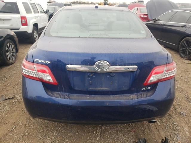 4T4BF3EK5BR126712 - 2011 TOYOTA CAMRY BASE BLUE photo 6