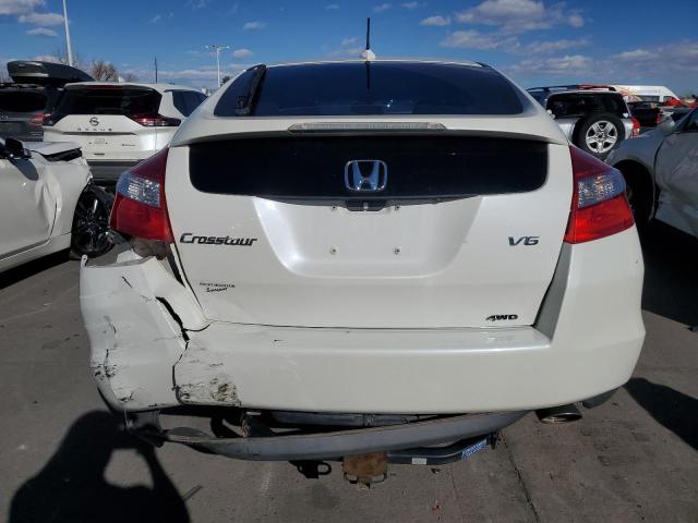 5J6TF2H53CL011028 - 2012 HONDA CROSSTOUR EXL თეთრი ფოტო 6