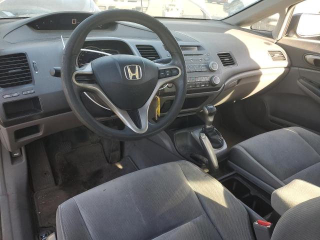 2HGFA1E50AH553893 - 2010 HONDA CIVIC LX GRAY photo 8