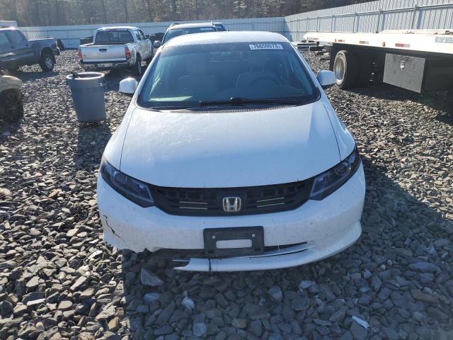 2HGFB2F55CH500465 - 2012 HONDA CIVIC LX WHITE photo 5