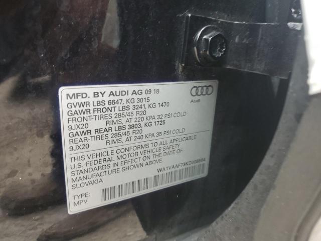WA1VAAF73KD008564 - 2019 AUDI Q7 PRESTIGE 黑色 照片 14