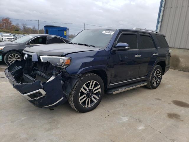 JTEBU5JR8J5536136 - 2018 TOYOTA 4RUNNER SR5/SR5 PREMIUM ლურჯი ფოტო 1