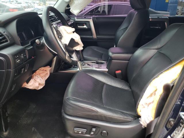 JTEBU5JR8J5536136 - 2018 TOYOTA 4RUNNER SR5/SR5 PREMIUM ლურჯი ფოტო 7