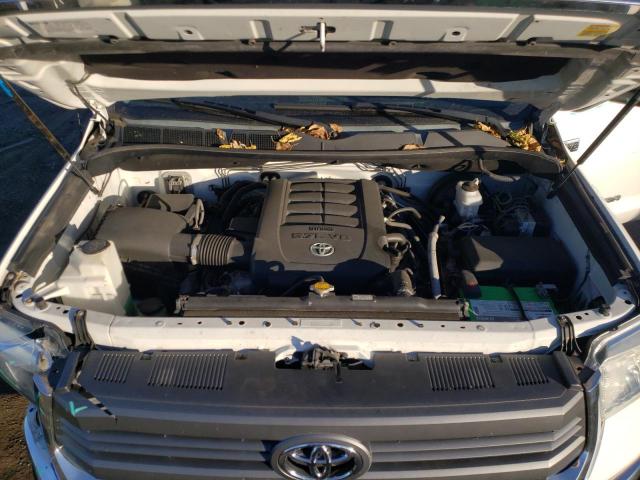 5TFUW5F11EX364150 - 2014 TOYOTA TUNDRA DOUBLE CAB SR/SR5 WHITE photo 11