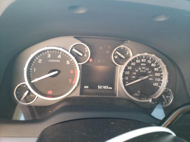 5TFUW5F11EX364150 - 2014 TOYOTA TUNDRA DOUBLE CAB SR/SR5 WHITE photo 9