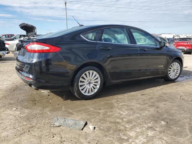 3FA6P0LU4GR291879 - 2016 FORD FUSION SE HYBRID BLACK photo 3