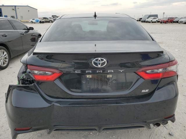 4T1T11AK8PU725053 - 2023 TOYOTA CAMRY SE NIGHT SHADE BLACK photo 6