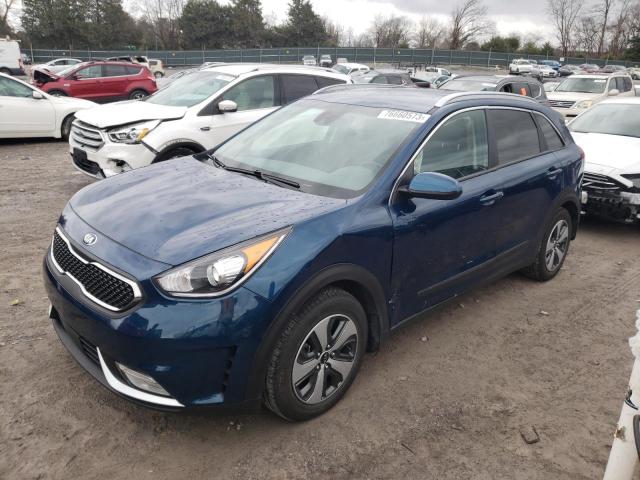 KNDCB3LC0H5082762 - 2017 KIA NIRO FE BLUE photo 1