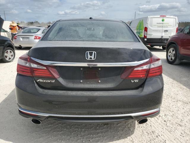 1HGCR3F86HA021024 - 2017 HONDA ACCORD EXL BLACK photo 6