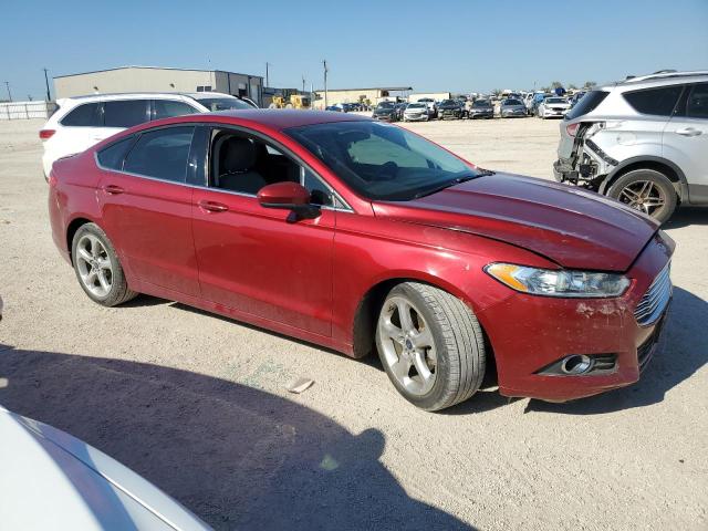 3FA6P0G73GR354863 - 2016 FORD FUSION S RED photo 4