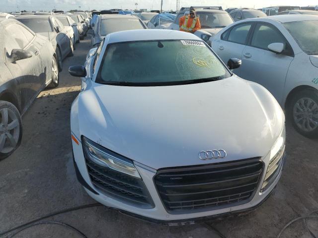 WUAANAFG8F7001934 - 2015 AUDI R8 5.2 QUATTRO COMPETITION WHITE photo 5