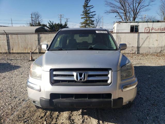 5FNYF18507B000261 - 2007 HONDA PILOT EXL SILVER photo 5