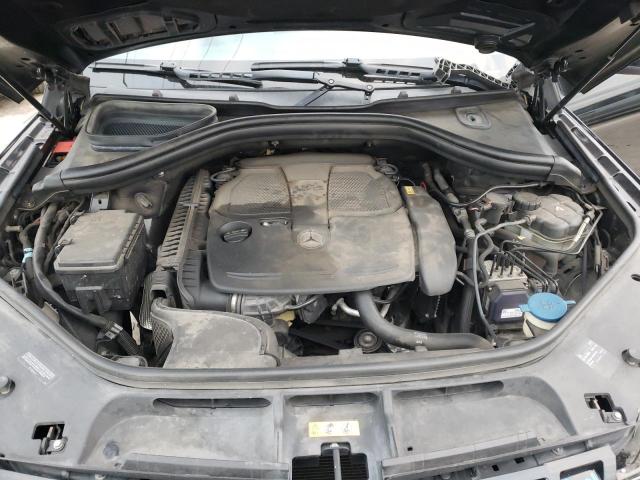 4JGDA5HB3CA018617 - 2012 MERCEDES-BENZ ML 350 4MATIC BLACK photo 12