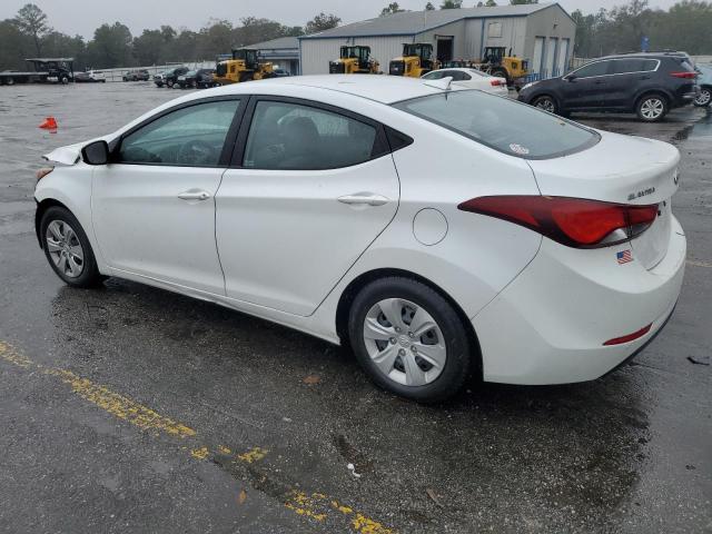 5NPDH4AE3GH764045 - 2016 HYUNDAI ELANTRA SE WHITE photo 2