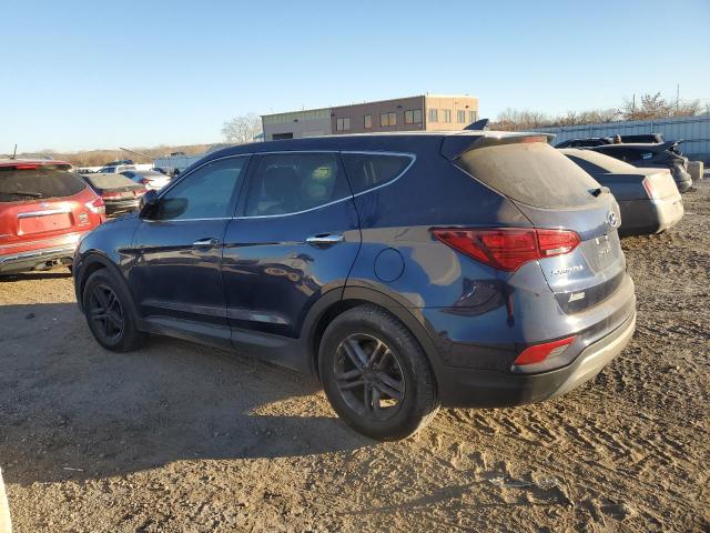 5XYZTDLBXHG441790 - 2017 HYUNDAI SANTA FE S BLUE photo 2