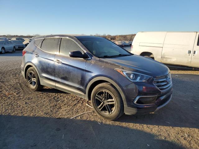 5XYZTDLBXHG441790 - 2017 HYUNDAI SANTA FE S BLUE photo 4