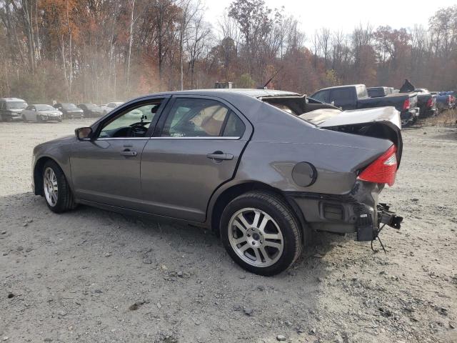 3FAHP0JA1BR301696 - 2011 FORD FUSION SEL GRAY photo 2