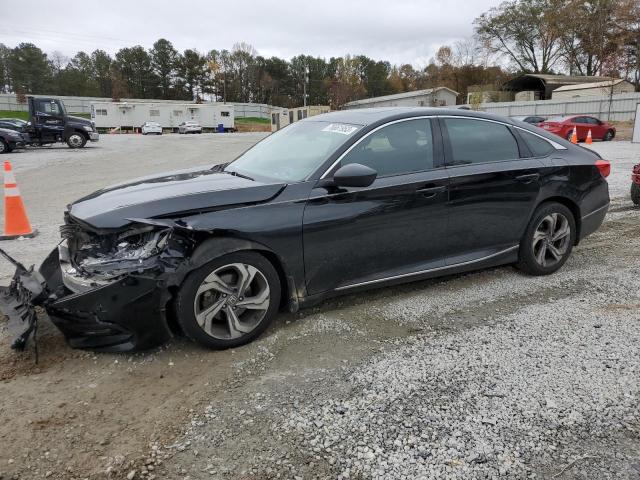 1HGCV1F4XJA122909 - 2018 HONDA ACCORD EX BLACK photo 1