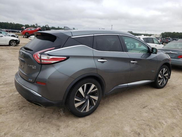 5N1CZ2MH3GN150854 - 2016 NISSAN MURANO SL HEV GRAY photo 3