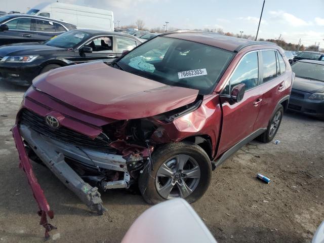 2T3P1RFV8NW300407 - 2022 TOYOTA RAV4 XLE RED photo 1