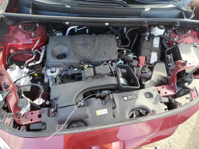 2T3P1RFV8NW300407 - 2022 TOYOTA RAV4 XLE RED photo 11