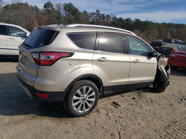 1FMCU0JD2HUD64875 - 2017 FORD ESCAPE TITANIUM CREAM photo 3