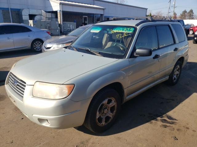 JF1SG63677H711591 - 2007 SUBARU FORESTER 2.5X BEIGE photo 1