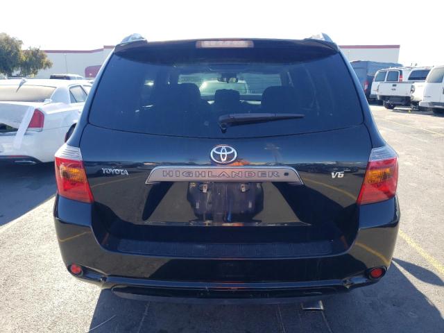 JTEDS43A482052296 - 2008 TOYOTA HIGHLANDER SPORT BLACK photo 6