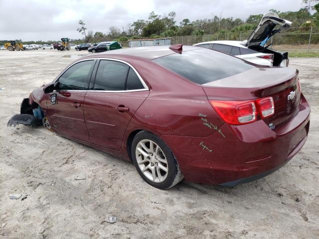1G11C5SL8FF149772 - 2015 CHEVROLET MALIBU 1LT BURGUNDY photo 2