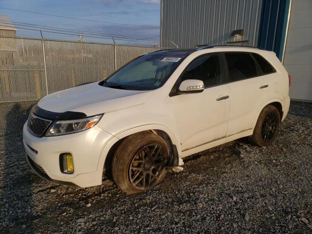 5XYKWDA75EG521159 - 2014 KIA SORENTO SX WHITE photo 1