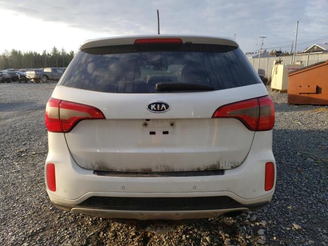 5XYKWDA75EG521159 - 2014 KIA SORENTO SX WHITE photo 6