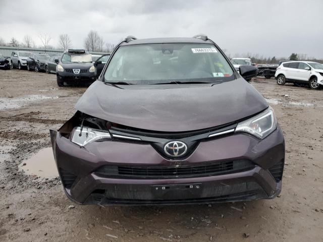 2T3BFREV0HW622489 - 2017 TOYOTA RAV4 LE BLACK photo 5