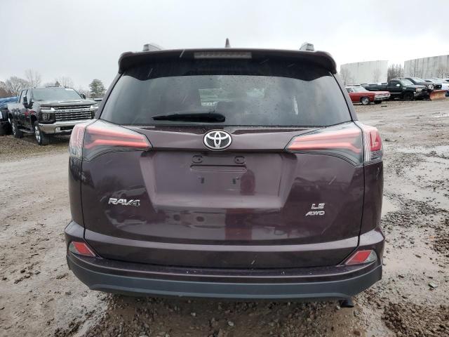 2T3BFREV0HW622489 - 2017 TOYOTA RAV4 LE BLACK photo 6