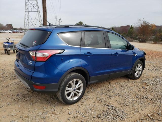 1FMCU0GD3JUA79387 - 2018 FORD ESCAPE SE BLUE photo 3