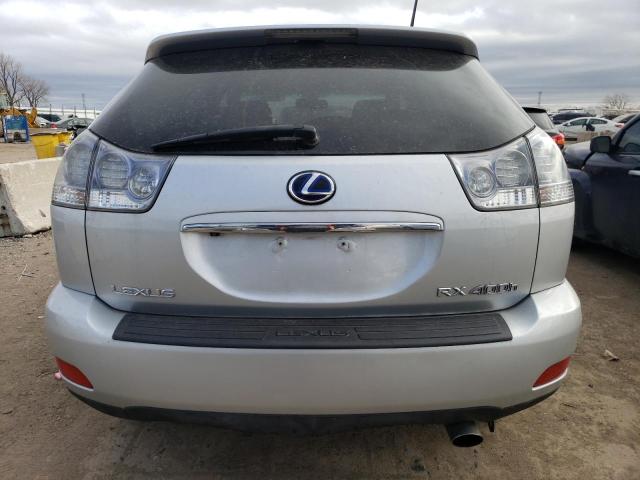 JTJHW31U882047763 - 2008 LEXUS RX 400H SILVER photo 6