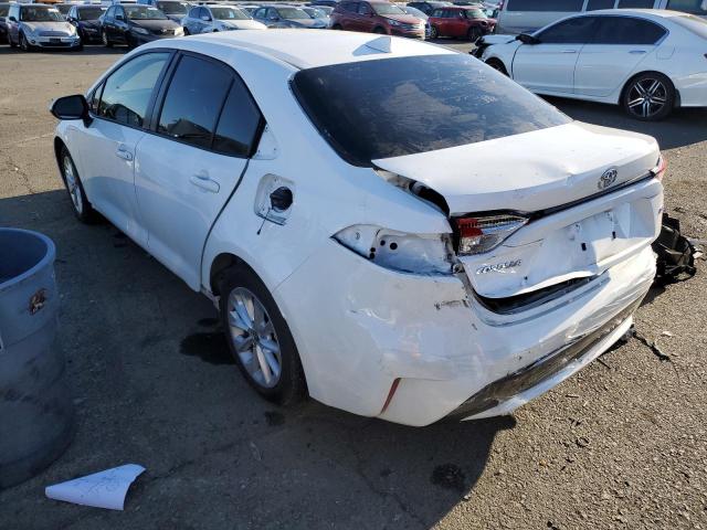 JTDVPRAE0LJ107354 - 2020 TOYOTA COROLLA LE WHITE photo 2